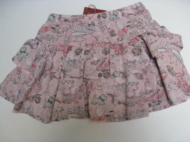 NWT CHIPIE Funky Town Kocker Skirt Size 5/108  