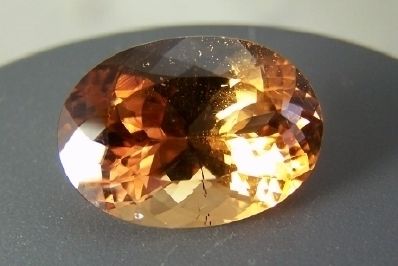   .97ct VVS Genuine Oval Cut Skardu Champagne Topaz At Wholesale  