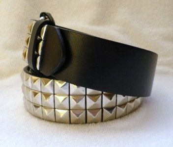 ROW PYRAMID Studded Rock Leather Belt WHOLESALE 12 pc LOT  