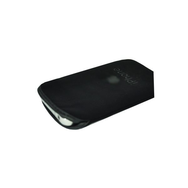 Black Pouch Protector Bags For iPhones 4 4G 3G 3Gs iTouch 4S  