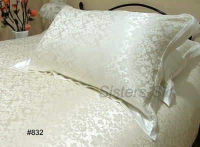 PCS 22M/M HEAVY WEIGHT SILK SHEET SET TWIN~CAL KING  