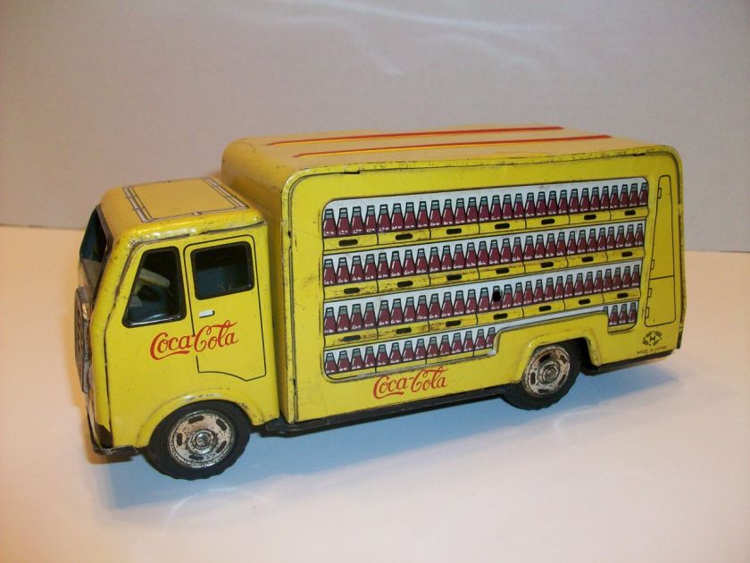 1950S JAPAN TIN COCA COLA FRICTION BEVERAGE TRUCK  