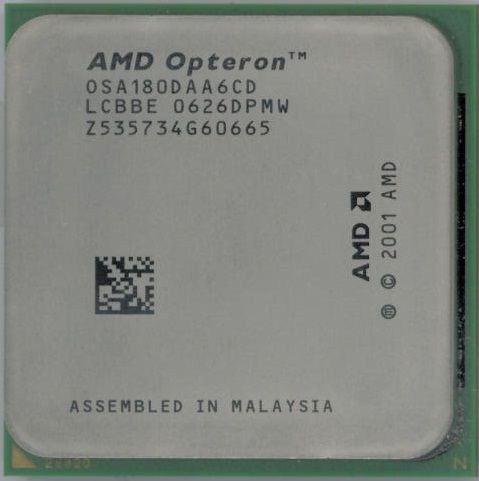 AMD OPTERON 180 SOCKET 939 2.4 GHz Dual Core CPU OSA180DAA6CD  