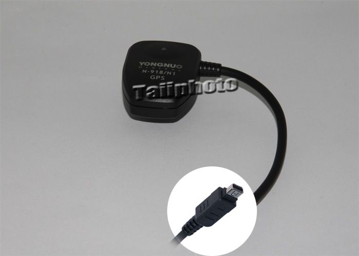 GPS Receiver as GP 1 & Remote Switc for Nikon D3100 D90  