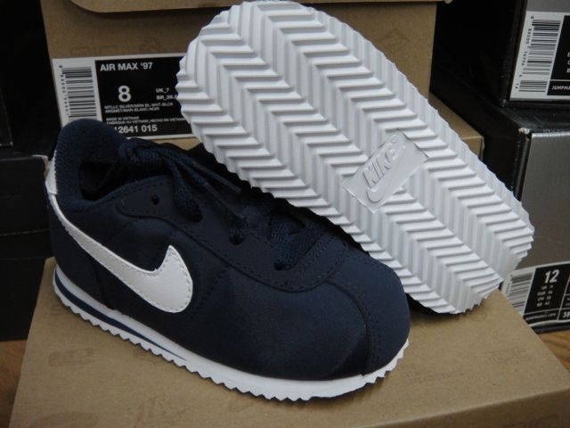 Nike Cortez Blue White Toddler Infants Sneakers TD 7  