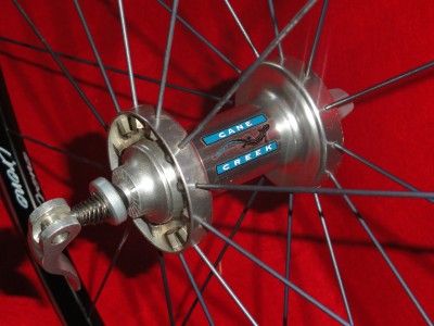 cane creek crono mtb titanium spokes wheelset v brake 26 in. fits 