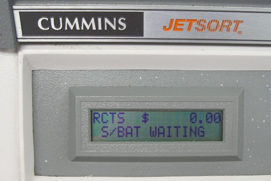 Cummins Allison JetSort Coin Sorter / Counter 2000  