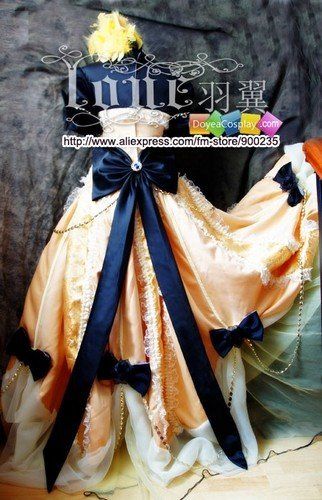 Name 217 VOCALOID Rin Kagamine (Daughter of Evil 2nd) COSPLAY COSTUME