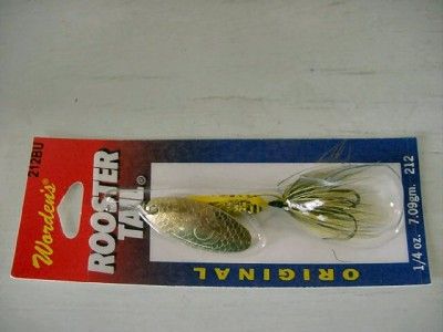 NEW 6 ASSORTED ROOSTER TAILS, SPINNERBAITS Lot D  