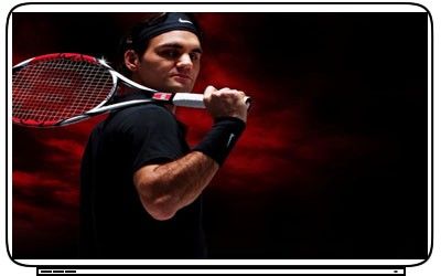 Roger Federer Laptop Netbook Skin Decal Cover Sticker  