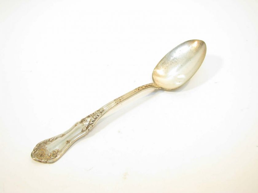 Rockford SP Co 12 Silver Plate Serving Spoon  