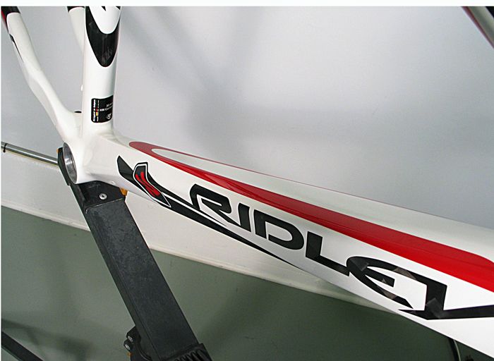 RIDLEY 2011 X NIGHT CYCLOCROSS FRAME & FORK 50 CM WHITE  