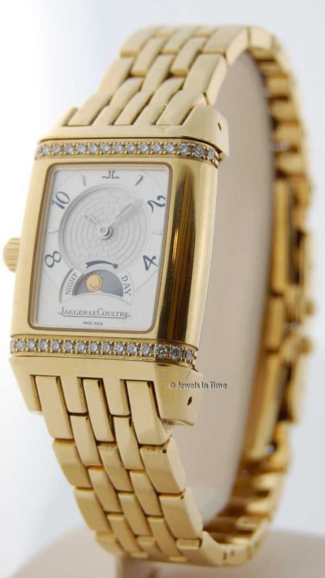 Jaeger LeCoultre Reverso 296.1.74 18k Gold & Diamonds  