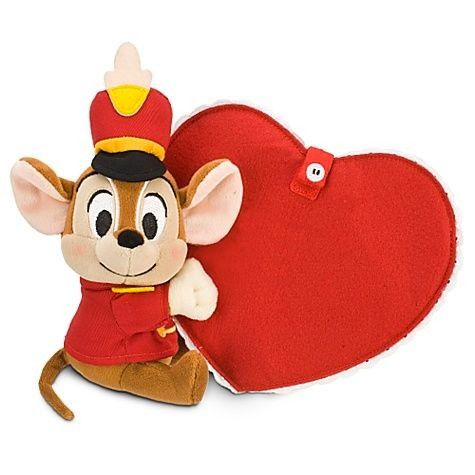 NWT Personalized Valentines Day DUMBO Plush Toy Doll 11 LOVE CARD 