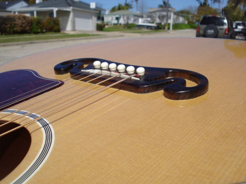   200 Studio Acoustic Electric Guitar Flamed Maple Back and Sides  