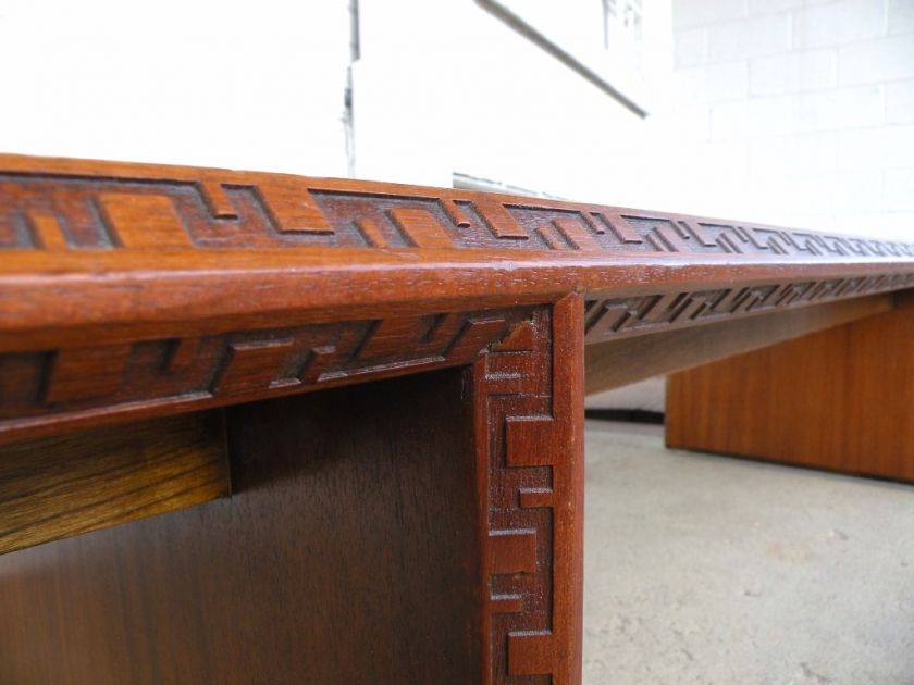 RARE 1950s FRANK LLOYD WRIGHT Heritage HENREDON Cocktail Coffee TABLE 