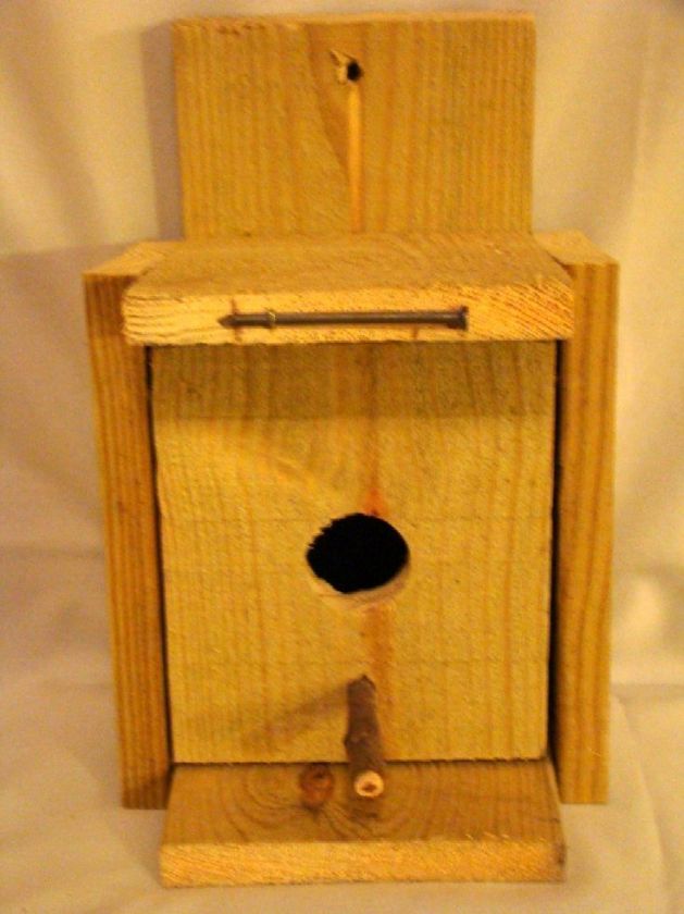 NEW ALL PURPOSE BIRD HOUSE  HANDMADE IN MISSOURI, USA  