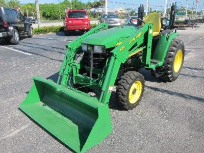 John Deere 4310 4x4 Compact Tractor WITH 420 Loader   