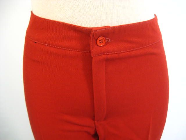 KENNETH COOPER Red Wide Leg Pants Slacks Sz 6  