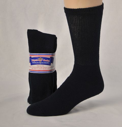 big and tall Mens Crew Sock for men with big wide calf 858191002958 