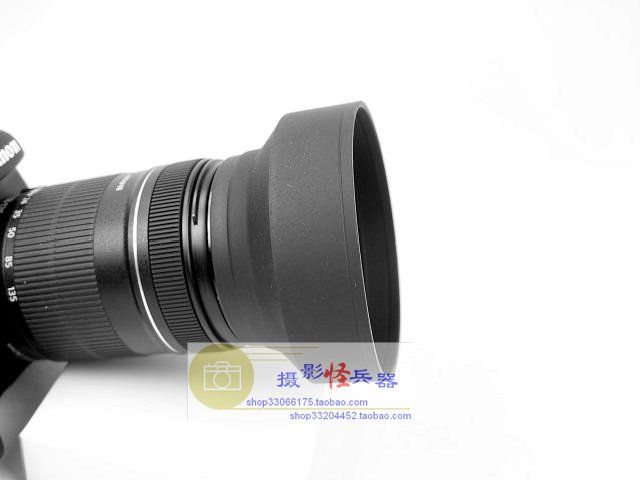 49mm Rubber Lens Hood for Standard & Wide & Tele Focus  