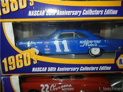 NAPA NASCAR 50th Anniversary Collectors Edition Series ALL 6 ACTION 