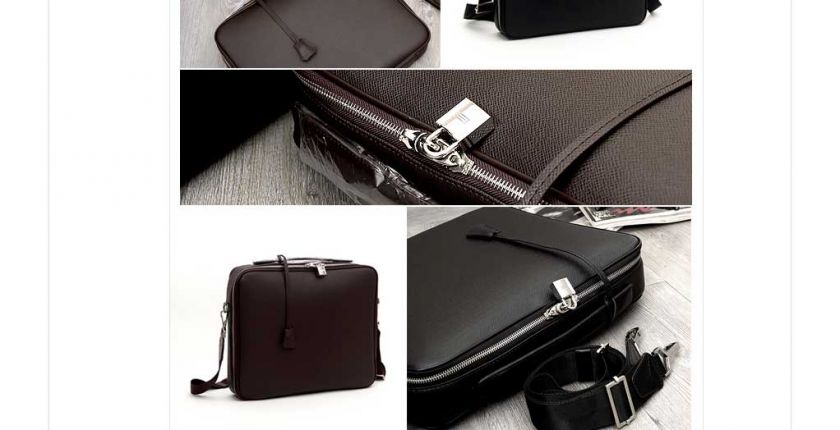 NWT Mens Laptop Briefcase Shoulder Bag Notebook TOP Brand Design Bag 