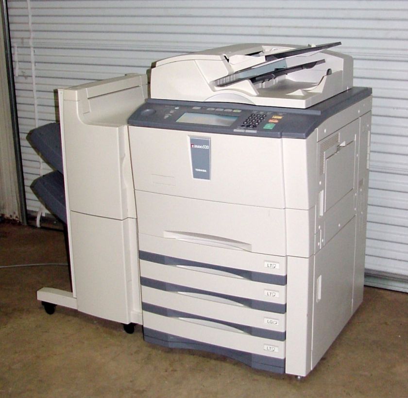 Toshiba E studio 520 Copier & Finisher DP 5200 MJ 1027 Estudio ~NICE 