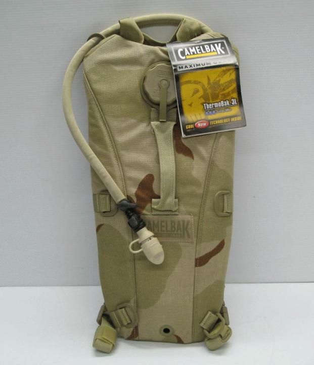 CamelBak ThermoBak 3L 100oz Hydration Water Desert Camo Hunting 