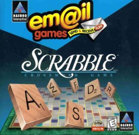 Scrabble Email PC CD play word game over email (em@il)  