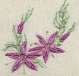 FANCY DAISY Kit BRAZILIAN Dimensional EMBROIDERY  