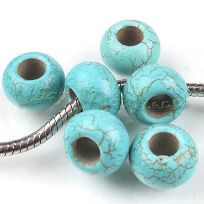   blue as photo quantity 50 pcs approx size bead dia 14 mm hole dia