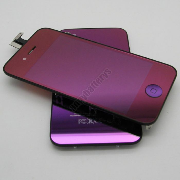   LCD Digitizer Back Housing Full Assembly For iPhone 4GS 4S  