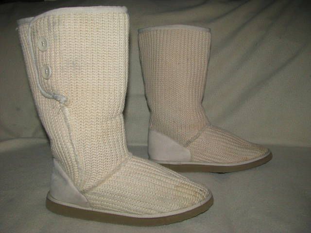 MELROSE AVE Womens CROCHET Winter BOOTS SHOES SZ 8 US  