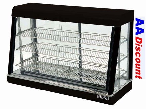 ADCRAFT 48 HOT FOOD DISPLAY WARMER MERCHANDISER HD48  