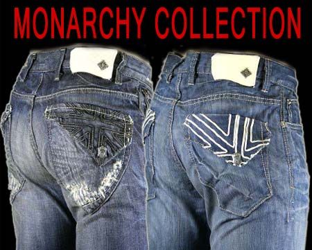 Monarchy Mens Jeans God Speed khaki SOUTASH tear NWT  