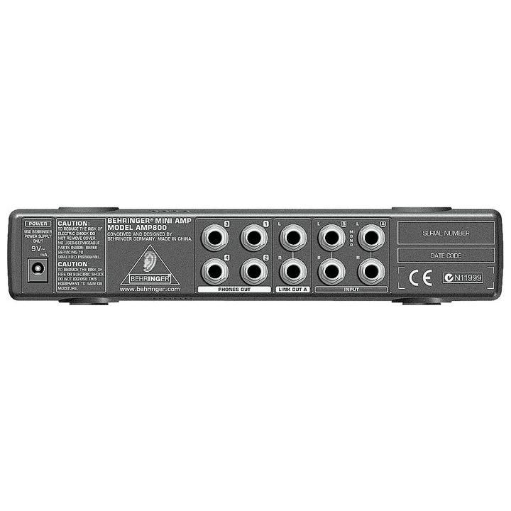 Behringer AMP800 MiniAMP 4 Channel Stereo Headphone Amp  