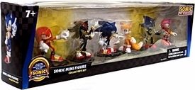 Sonic 20th Anniversary 2 Inch MINI Figure 6 Pack MODERN Collectors 