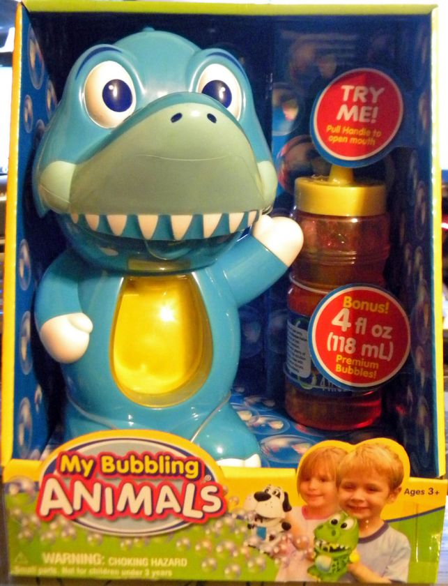   Animals Bubble Blowing Machine Blue Shark With Bubbles Fast S+H
