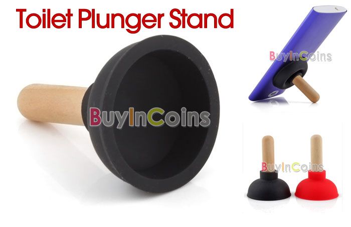 1X iPlunger Plunger Sucker Stand Cell Phone iPhone iPod  