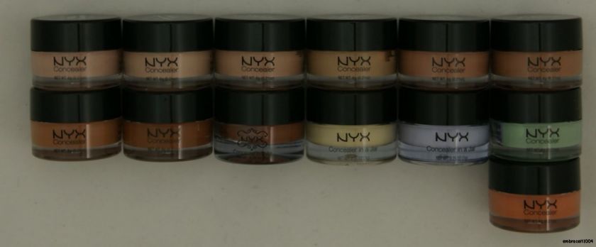 NYX Concealer Jar * Pick any Color * CJ01 CJ13  