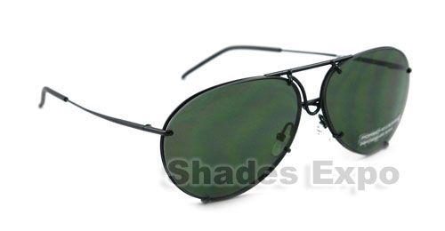 NEW PORSCHE SUNGLASSES P 8433 D BLACK P8433 AUTH  