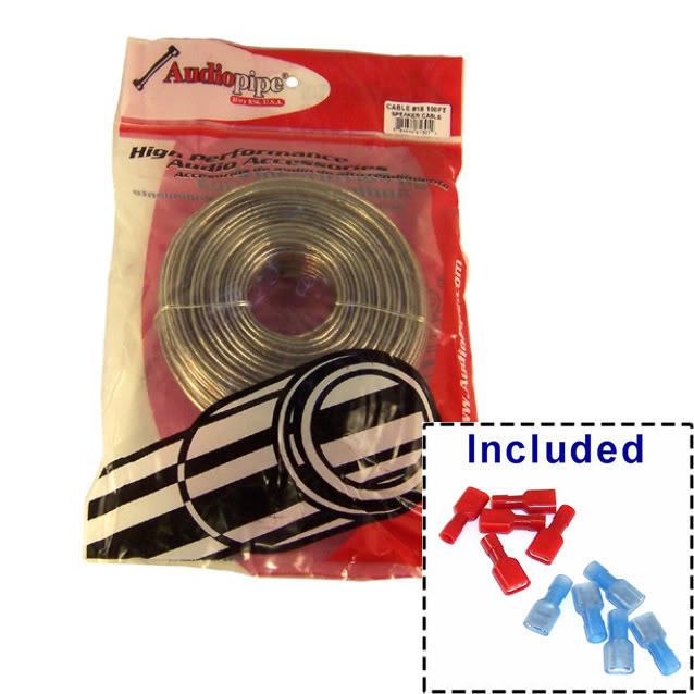 18 Ga GAUGE HIGH QUALITY SPEAKER WIRE 100 +SHIPS FAST  