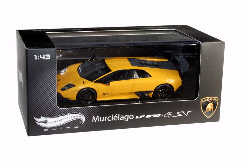 ELITE LAMBORGHINI MURCIELAGO LP 670 4 SV 1/43 YEL NEW  