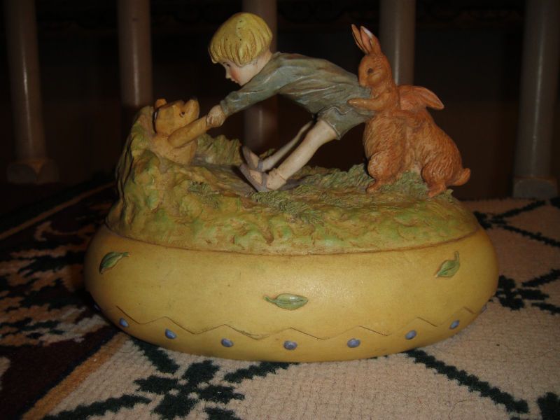 Classic POOH Charpente Music Box 1963 Wonderland Music  