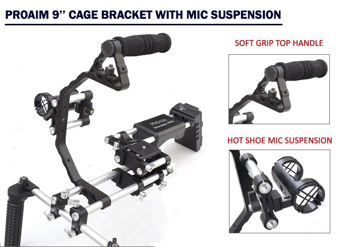 cage follow focus Mattebox HDMI splitter fr dslr canon 7D 5D 60D 