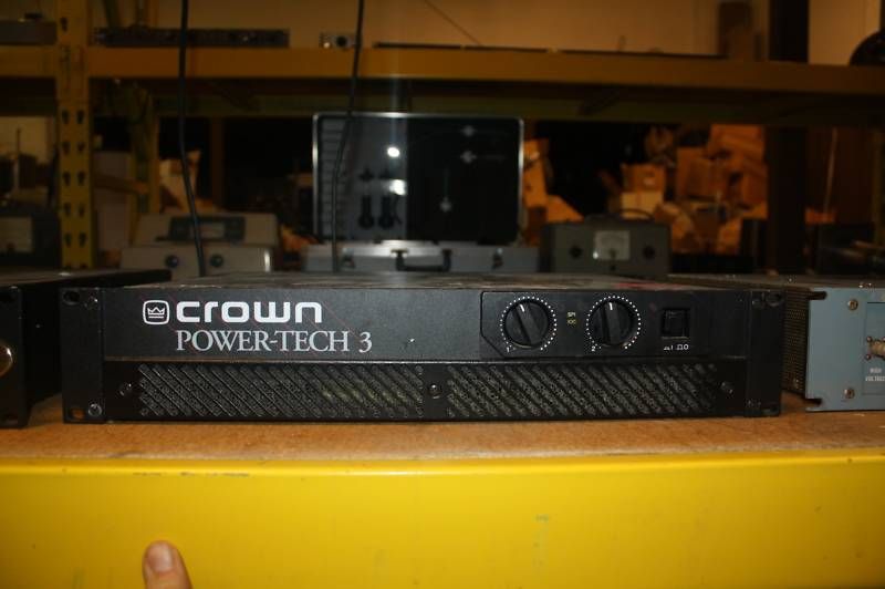 CROWN POWER TECH 3 AMPLIFIER  