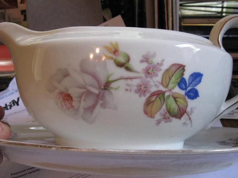 Vohenstrauss johann Seltmann Bavaria China Gravy Boat  