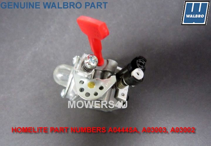 NEW HOMELITE A03003 CARBURETOR FOR HOMELITE TRIMMERS  