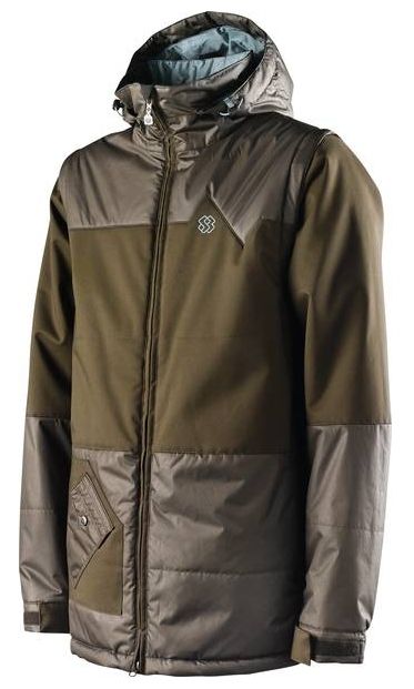   SNOWOARD HAZE SKI JACKET 80g INSULATED BROWNIE MENS L NEW 2012  